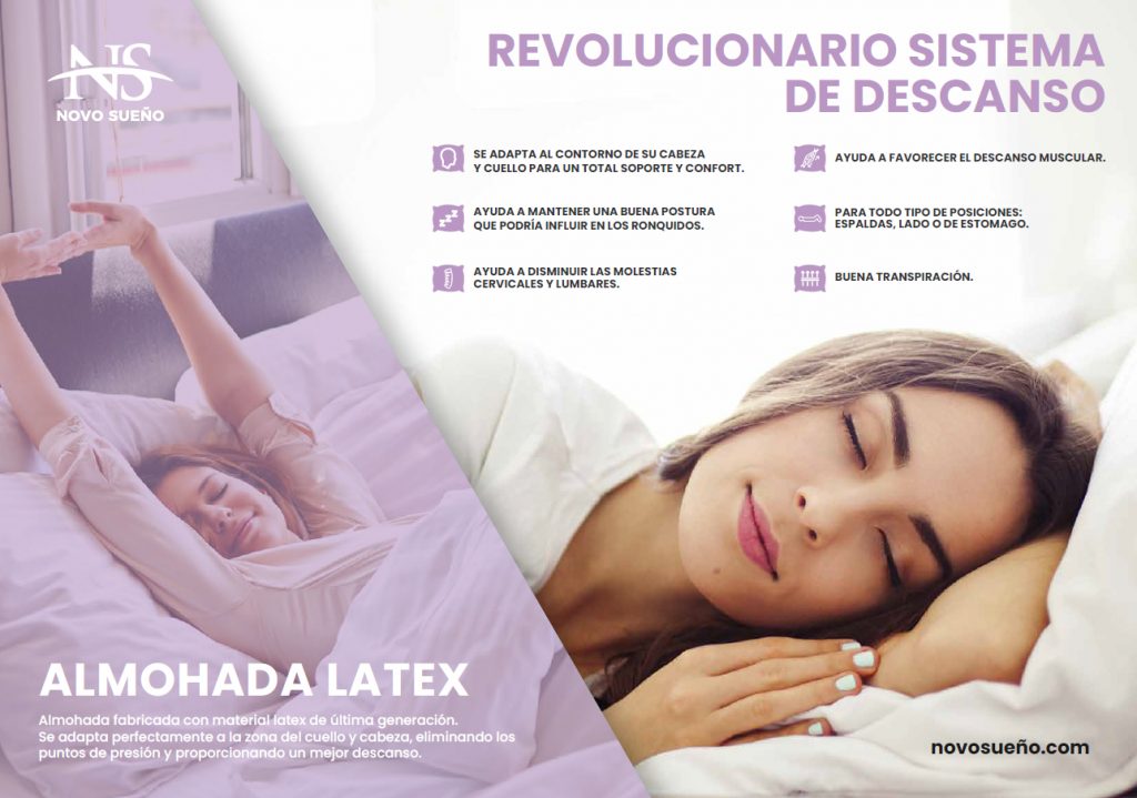 ALMOHADA LATEX NOVO SUEÑO